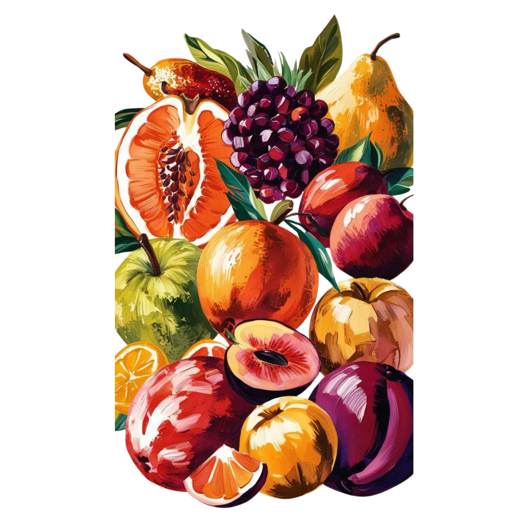 Paint by Numbers – Fresh Fruits