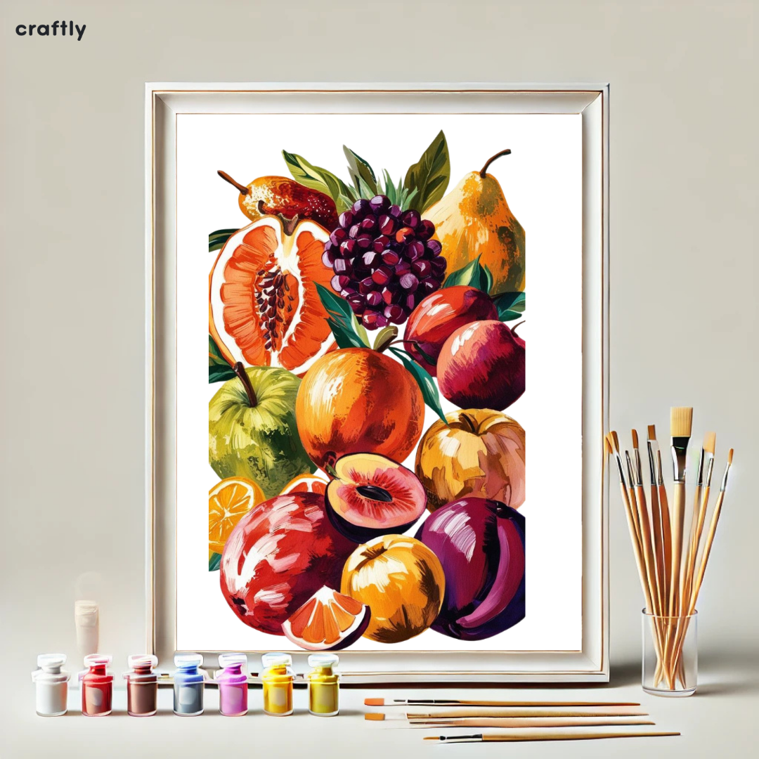 Paint by Numbers – Fresh Fruits