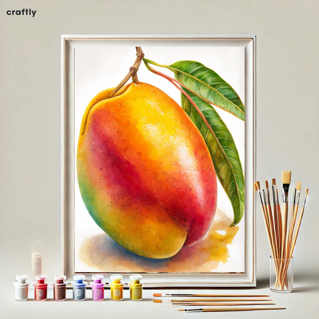 Paint by Numbers – Realistic Mango