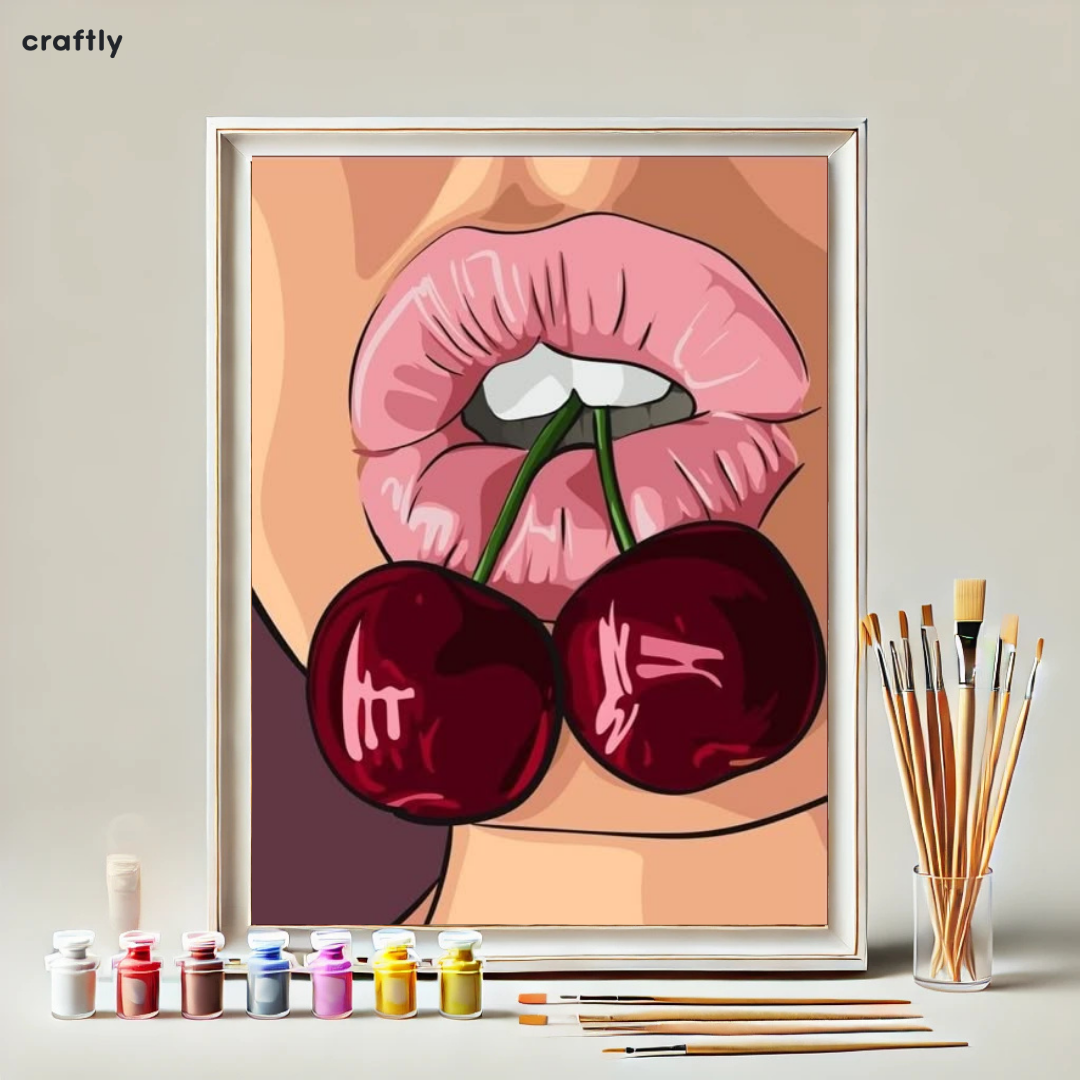 Paint by Numbers – Sweet Cherries