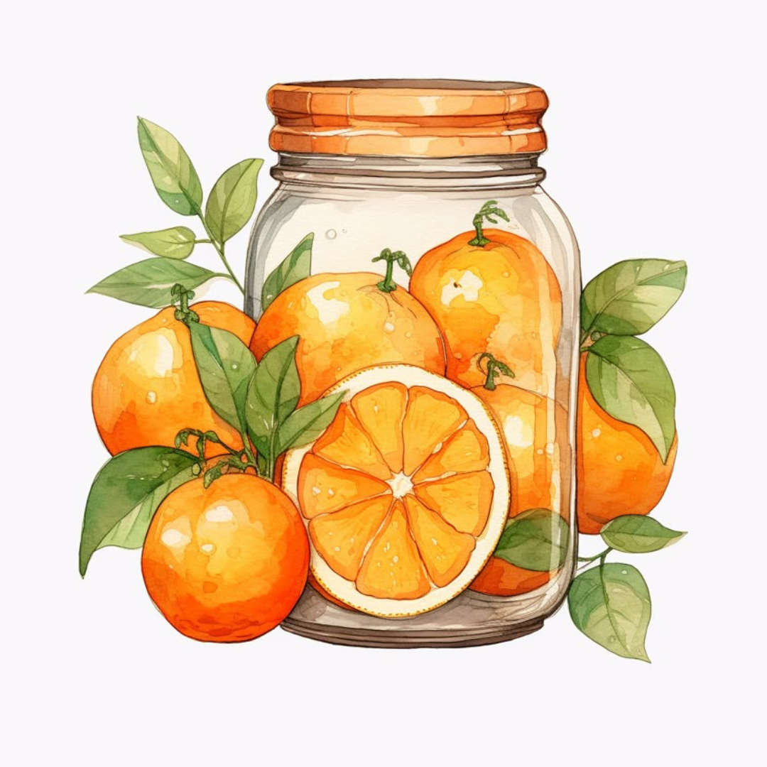 Paint by Numbers – Oranges in a Jar