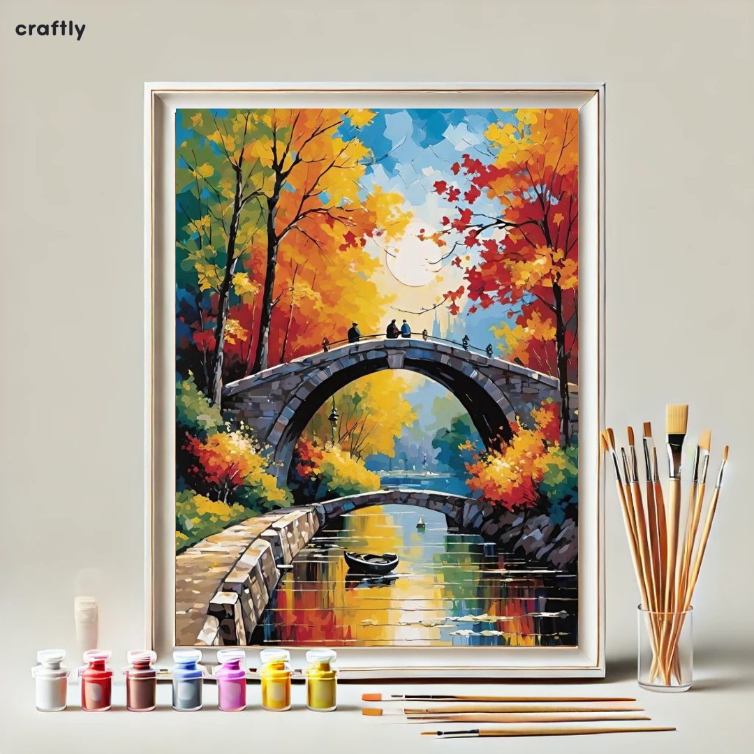 Paint by Numbers – Bridge Scene