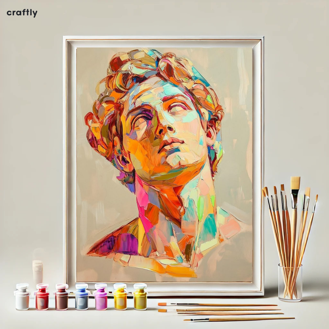 Paint by Numbers – David Statue
