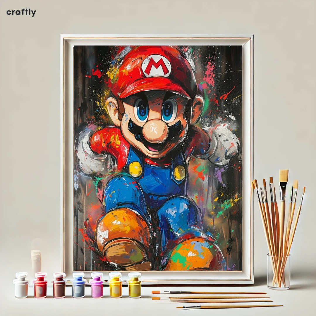 Paint by Numbers – Super Mario