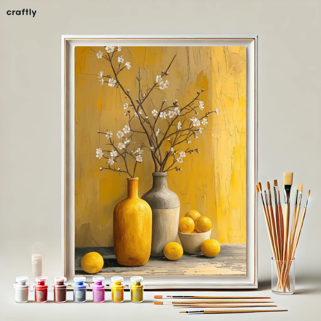Paint by Numbers – Flowers and Chrysanthemum