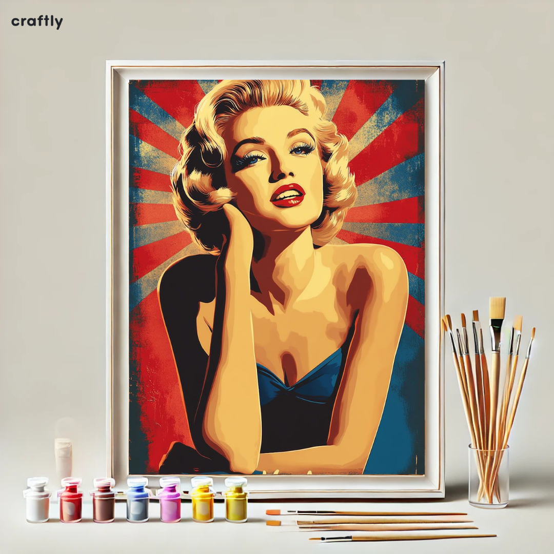 Paint by Numbers – Marilyn Monroe