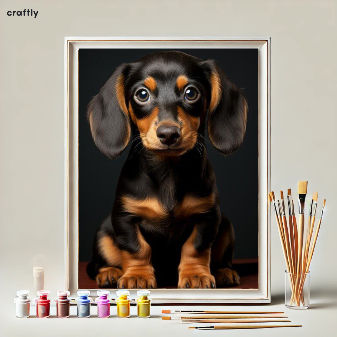 Paint by Numbers – Dachshund Dog