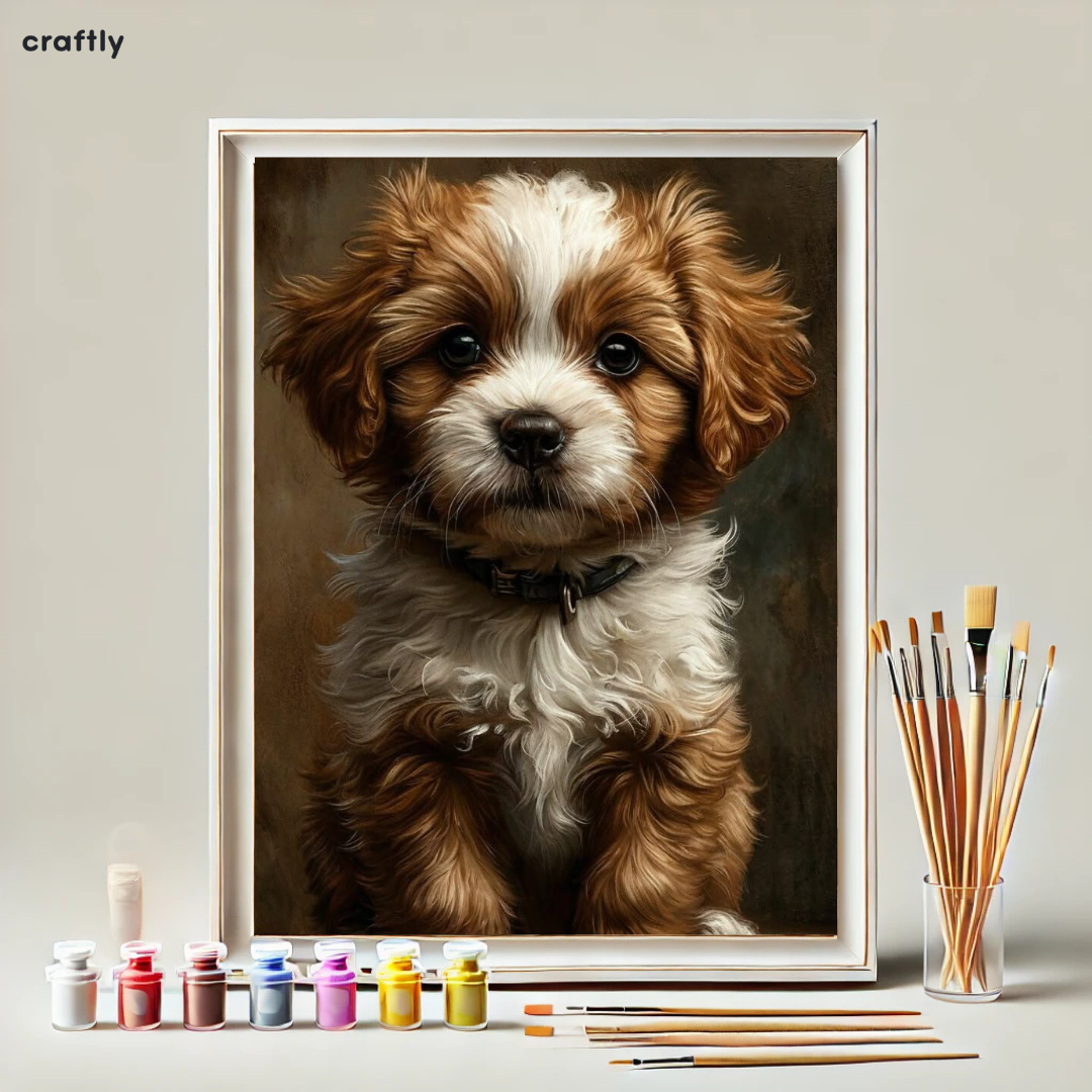 Paint by Numbers – Cute Dog