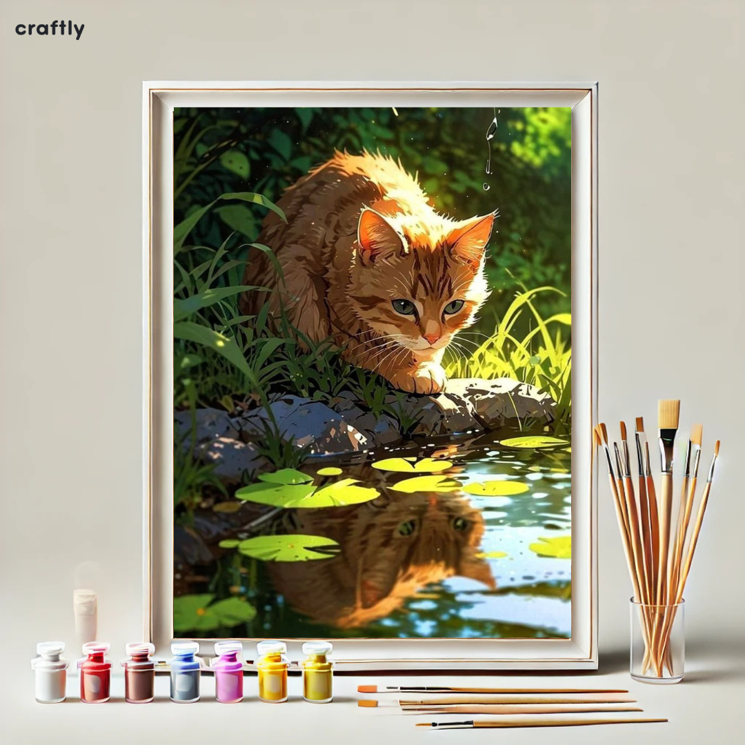 Paint by Numbers – Water Cat