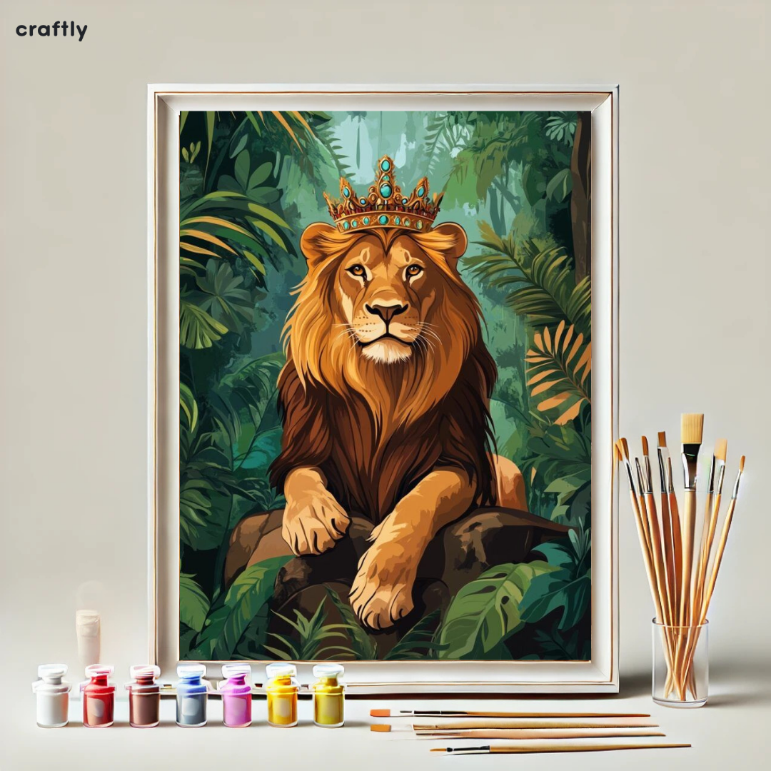 Paint by Numbers – King Lion