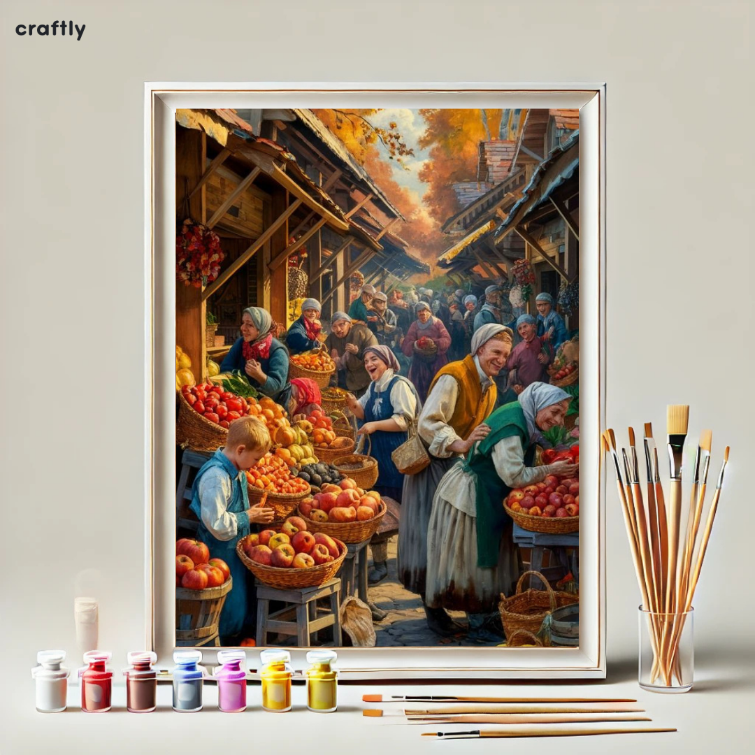 Paint by Numbers – Country Market