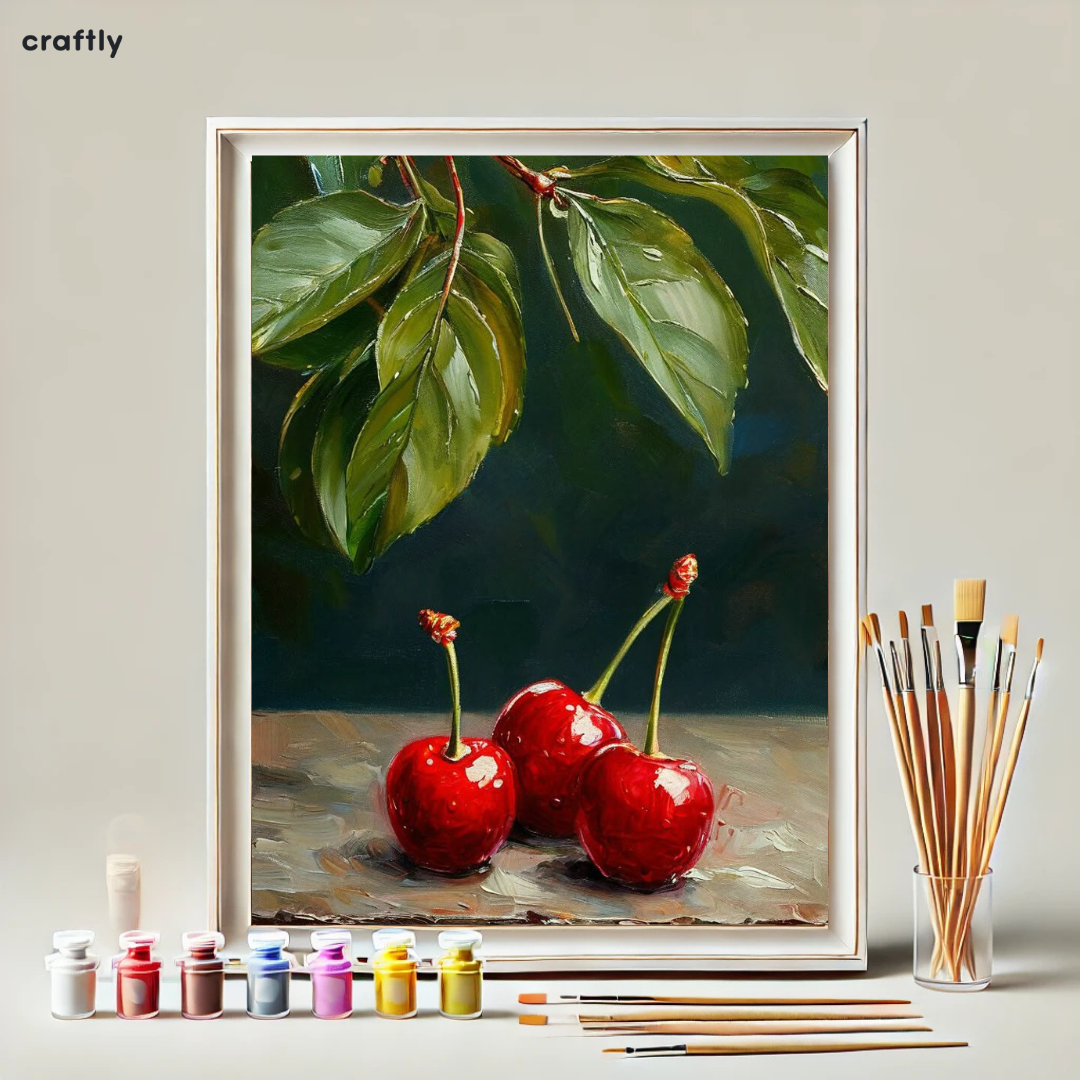 Paint by Numbers – Cherries