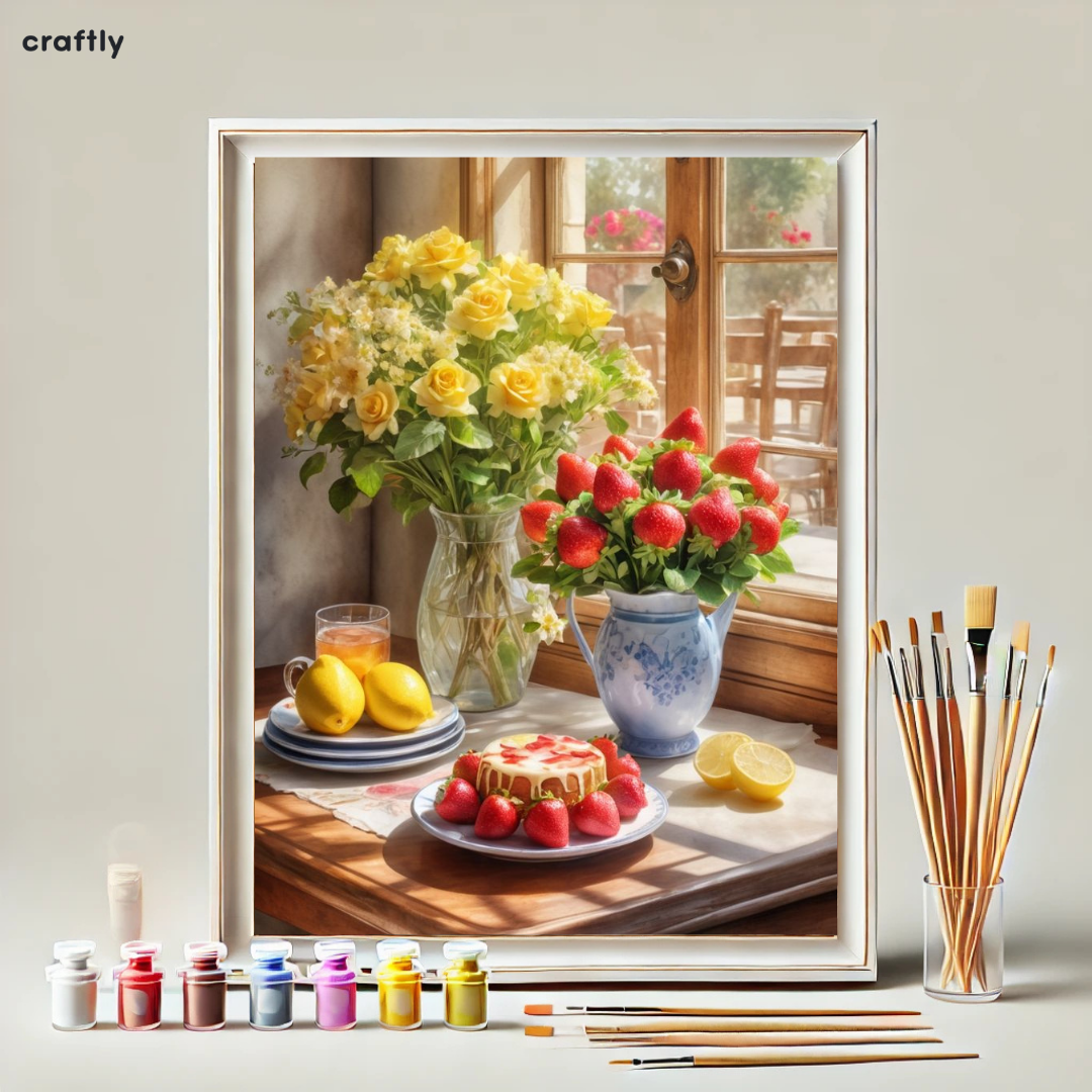 Paint by Numbers – Sweet Morning at the Window
