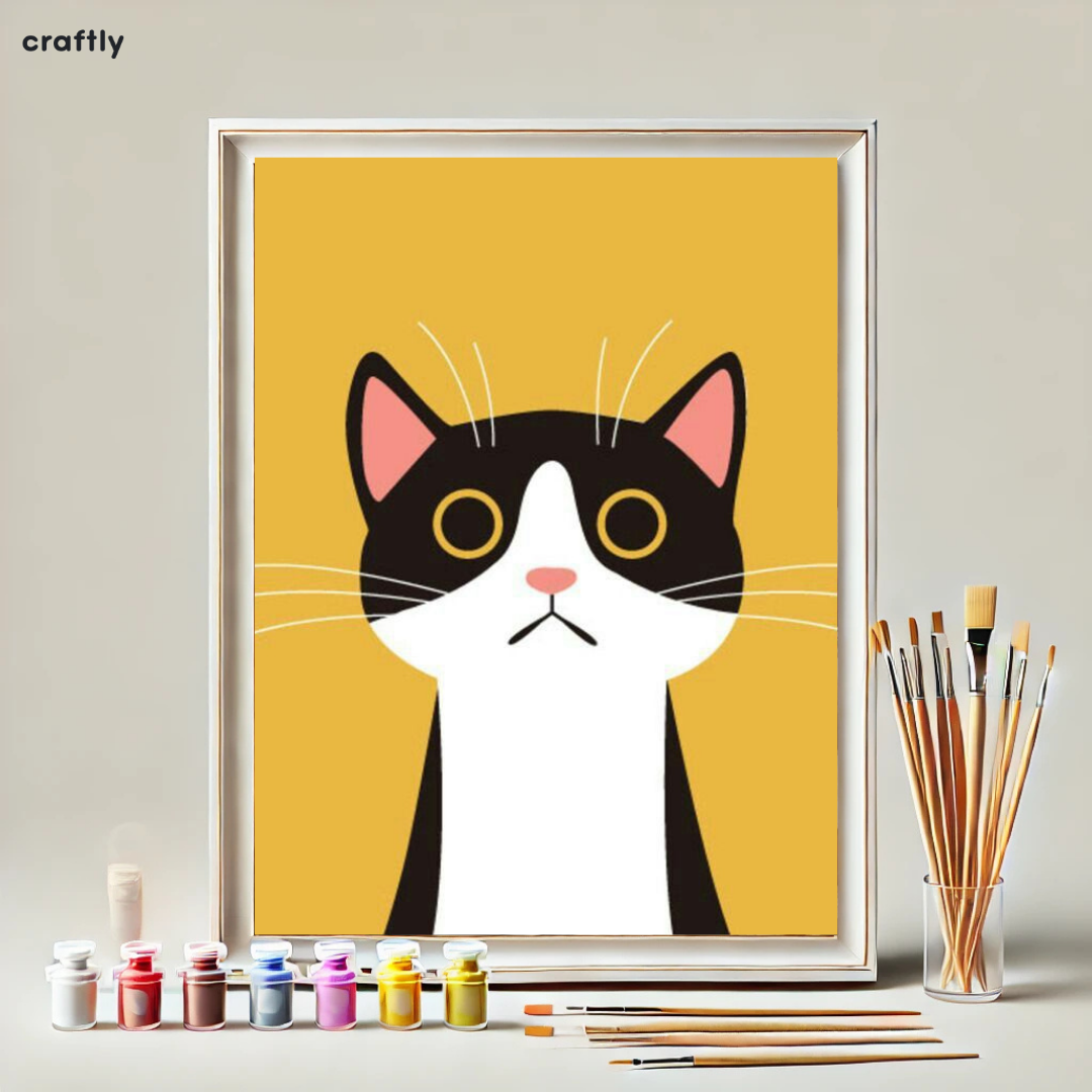 Paint by Numbers – Cartoon Cat