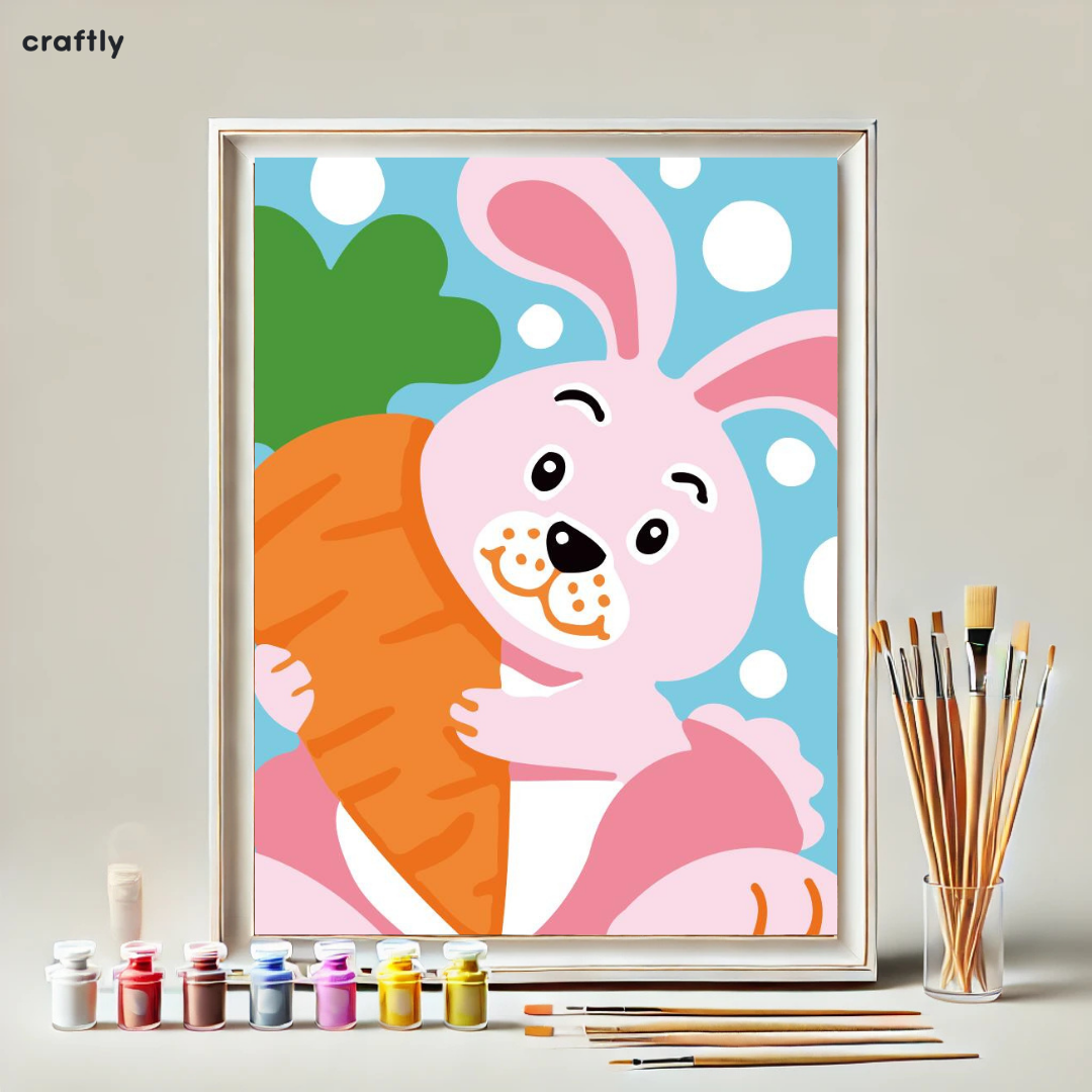 Paint by Numbers – Bunny and Carrot