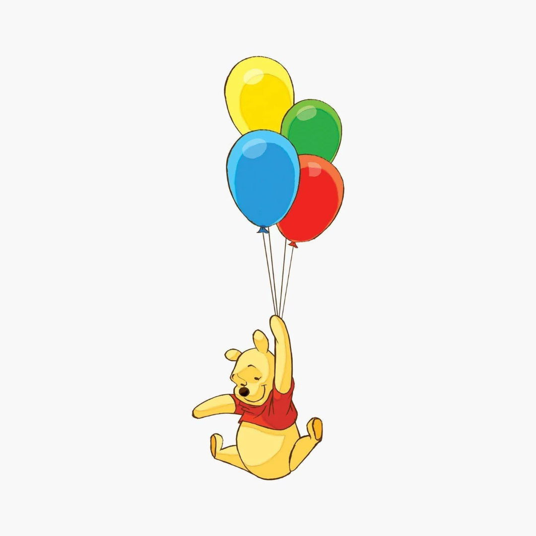 Paint by Numbers – Winnie the Pooh with Balloons