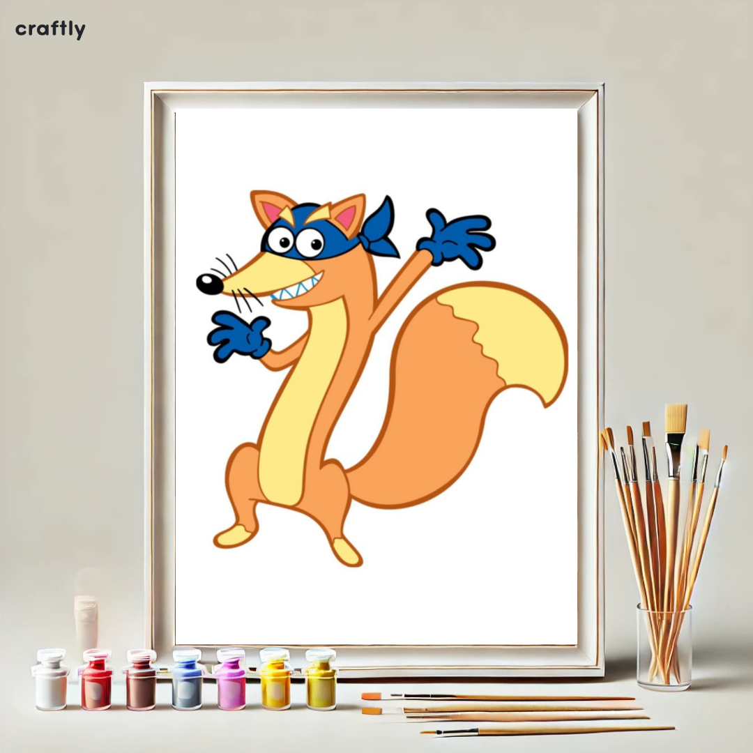 Paint by Numbers – Cheeky Fox