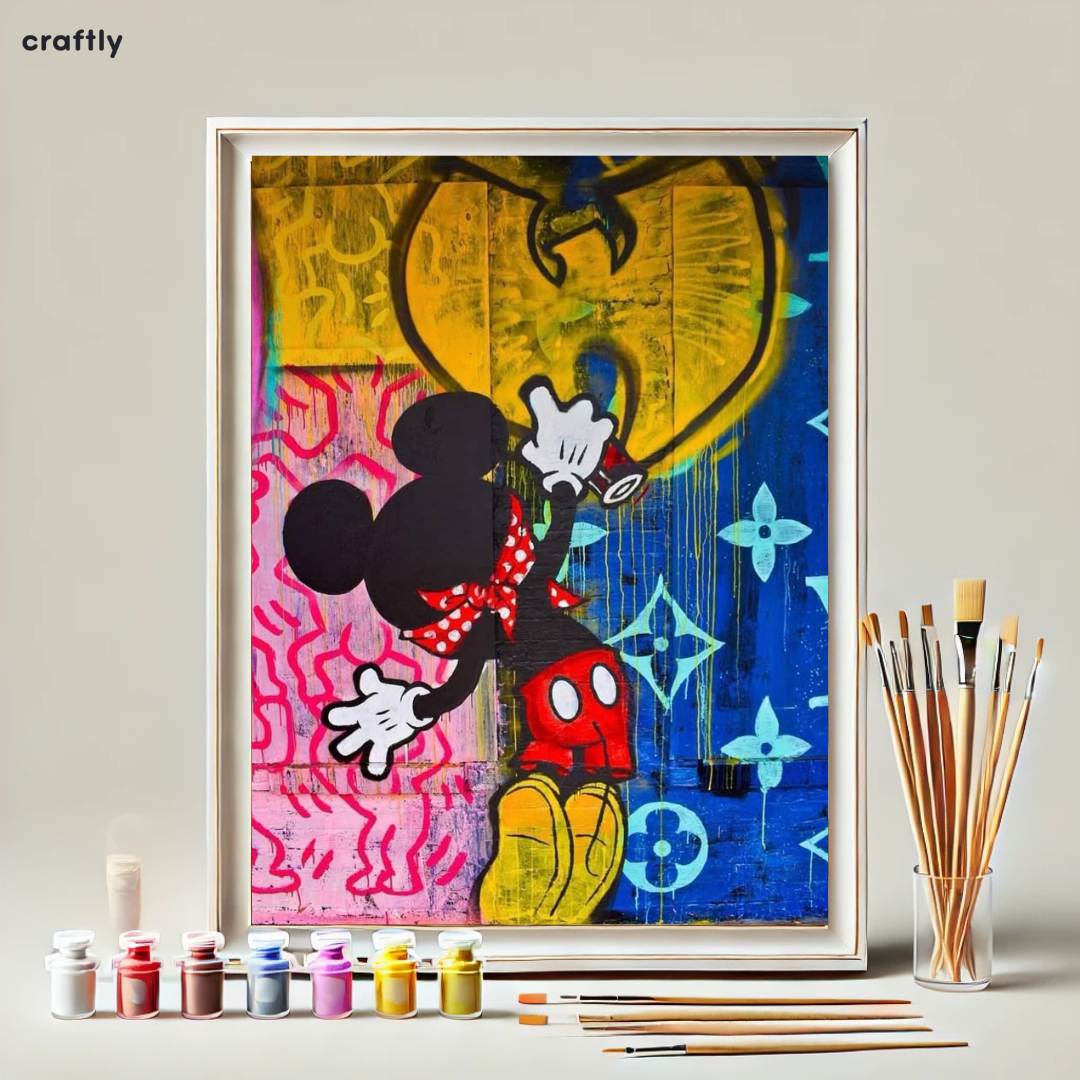 Paint by Numbers – Minnie in Urban Muse