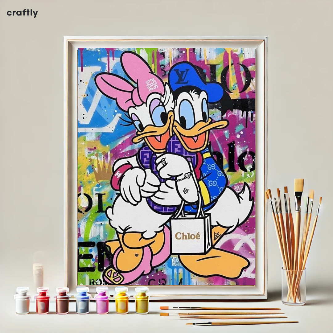 Paint by Numbers – Daffy and Daisy Chic
