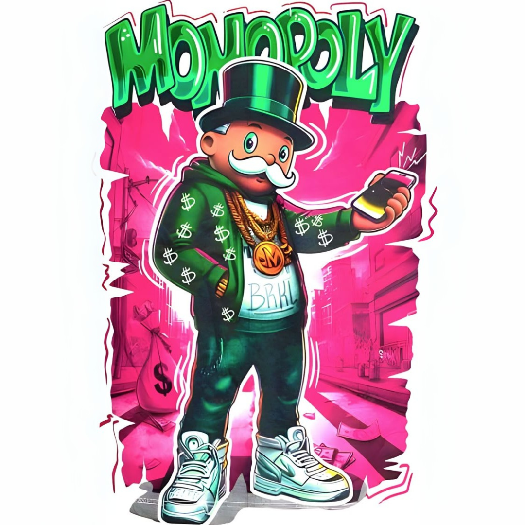 Paint by Numbers – Monopoly Gangsta Style