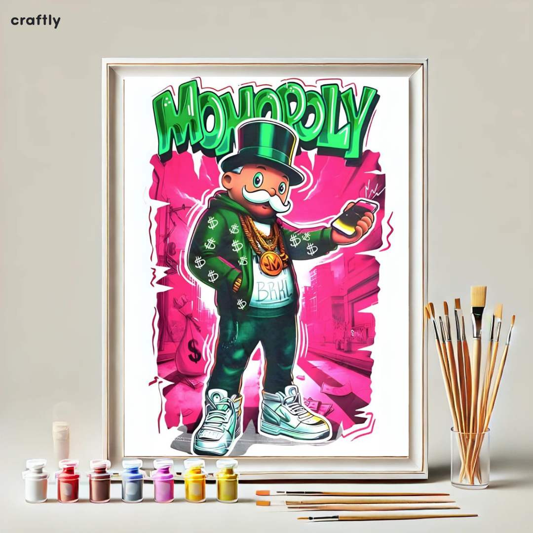 Paint by Numbers – Monopoly Gangsta Style
