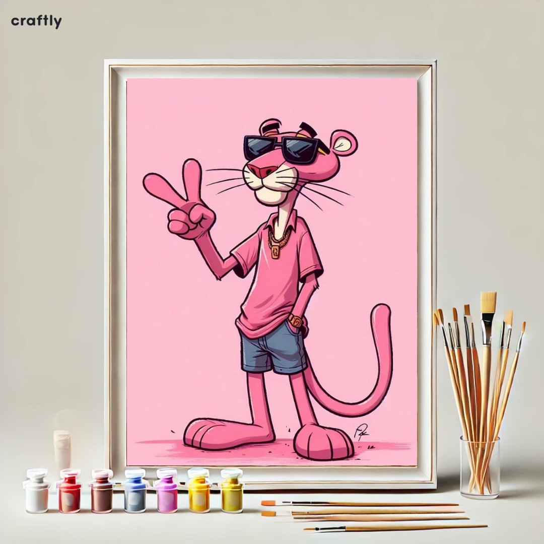 Paint by Numbers – The Pink Panther in Style