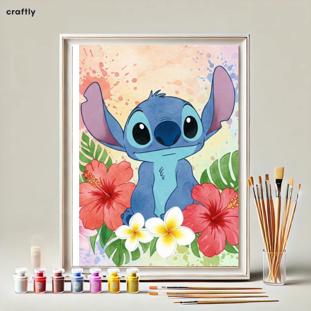 Paint by Numbers – Stitch with Flowers