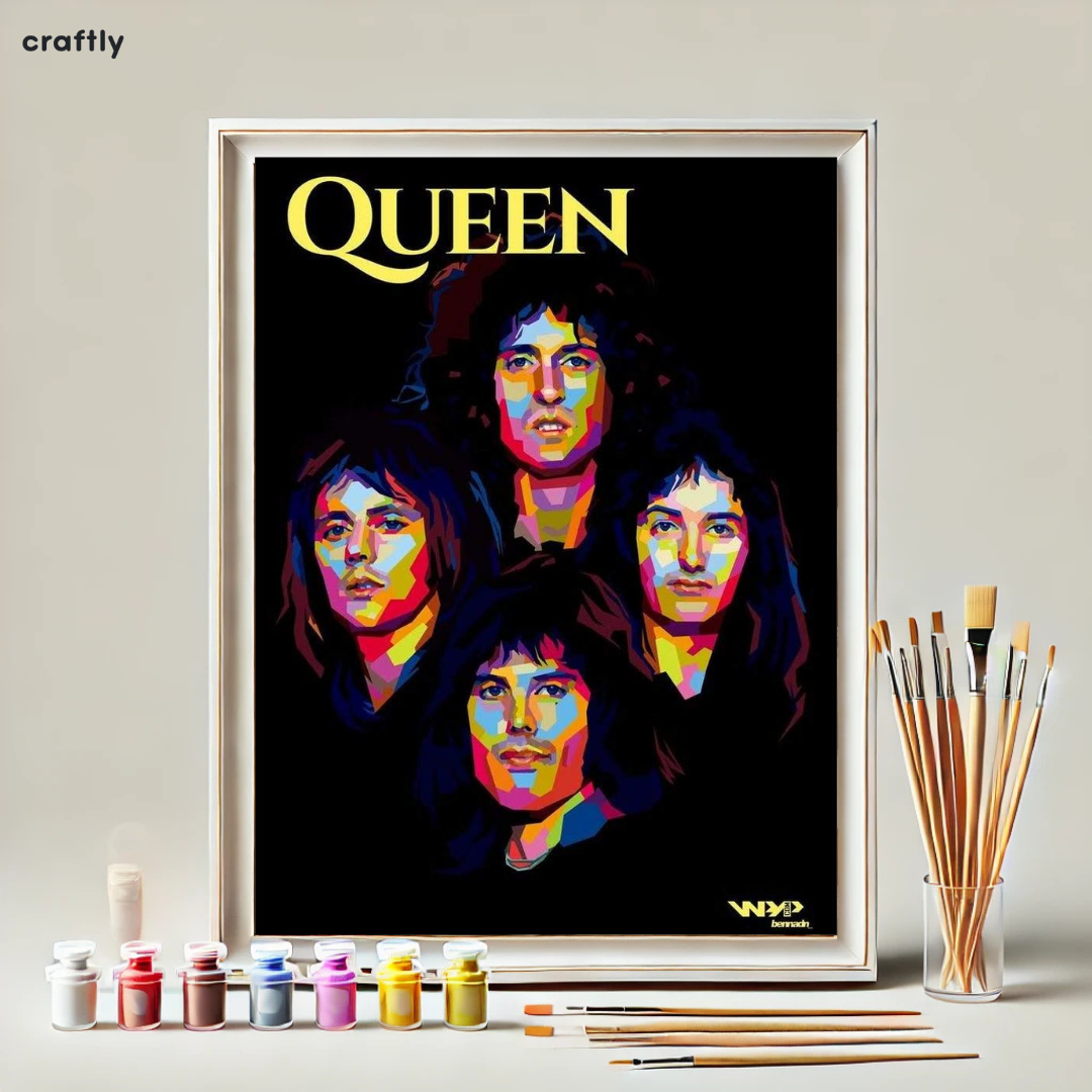 Paint by Numbers – Queen Band