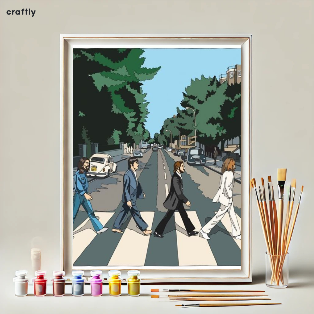 Paint by Numbers – Beatles Crosswalk