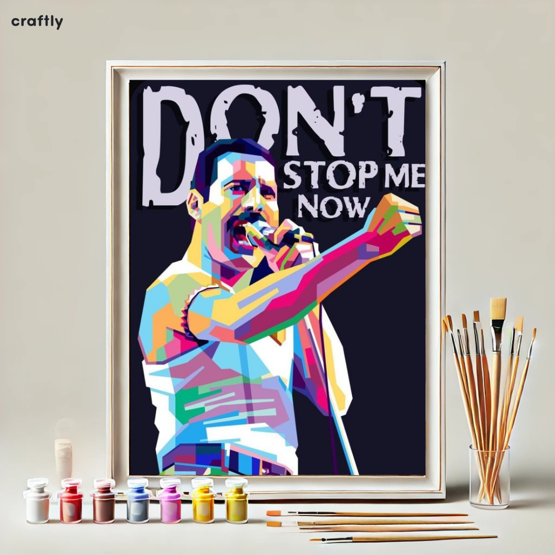 Paint by Numbers – Freddie Mercury