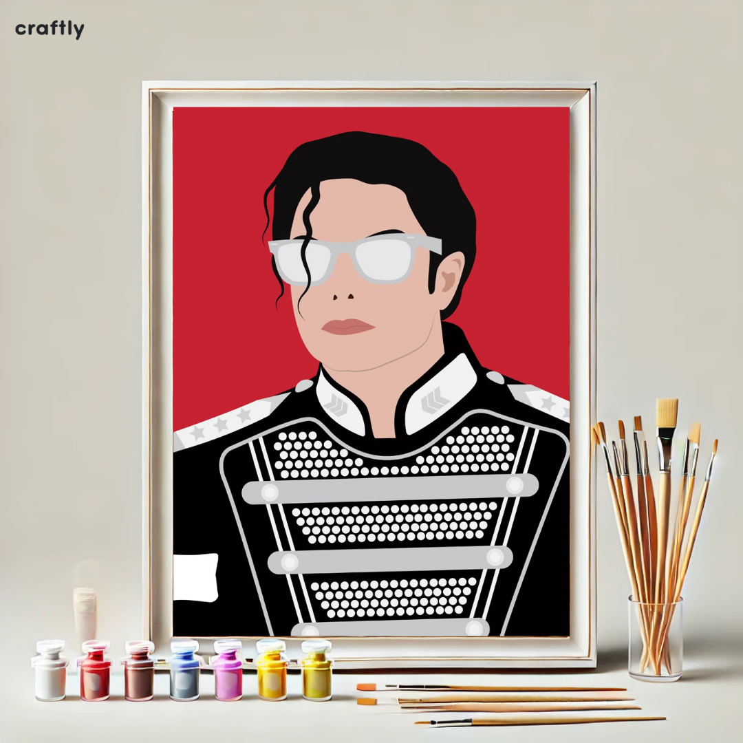Paint by Numbers – Michael Jackson with Glasses
