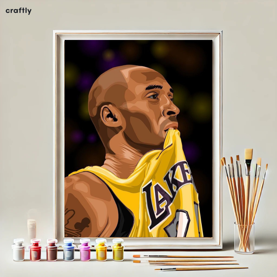 Paint by Numbers – Kobe Bryant