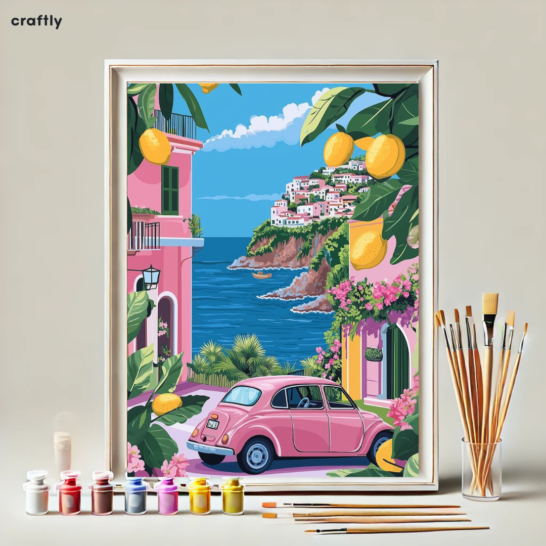 Paint by Numbers – Lemon Beach