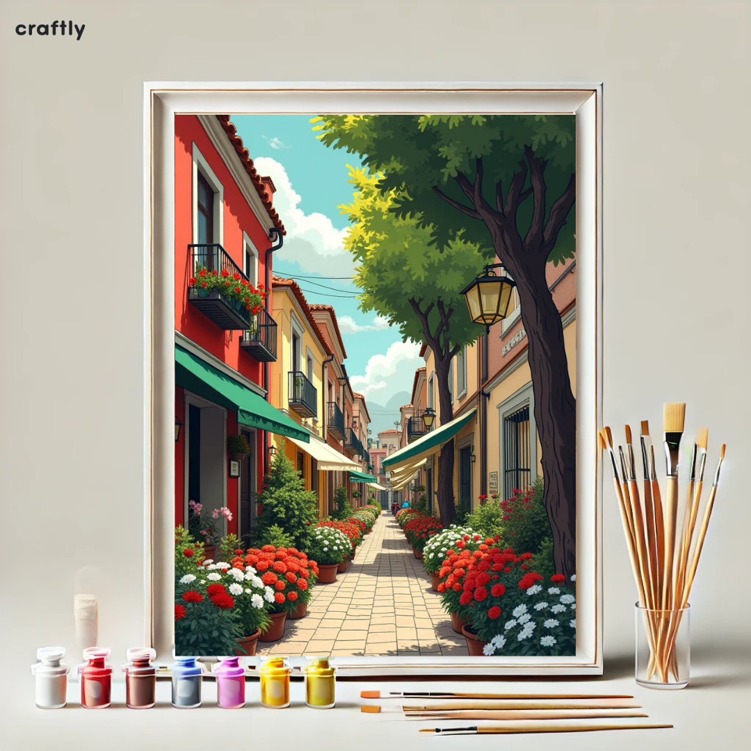 Paint by Numbers – Blooming Street