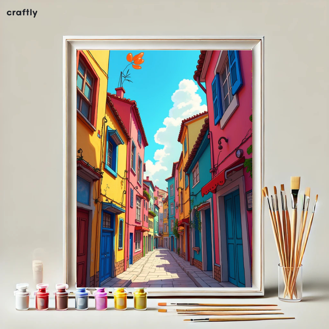 Paint by Numbers – Bold Street Scene