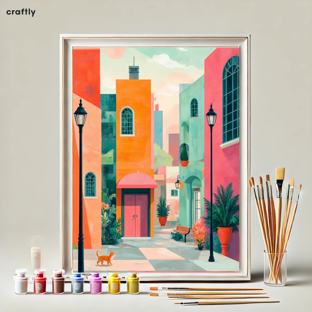 Paint by Numbers – Sunset Alley