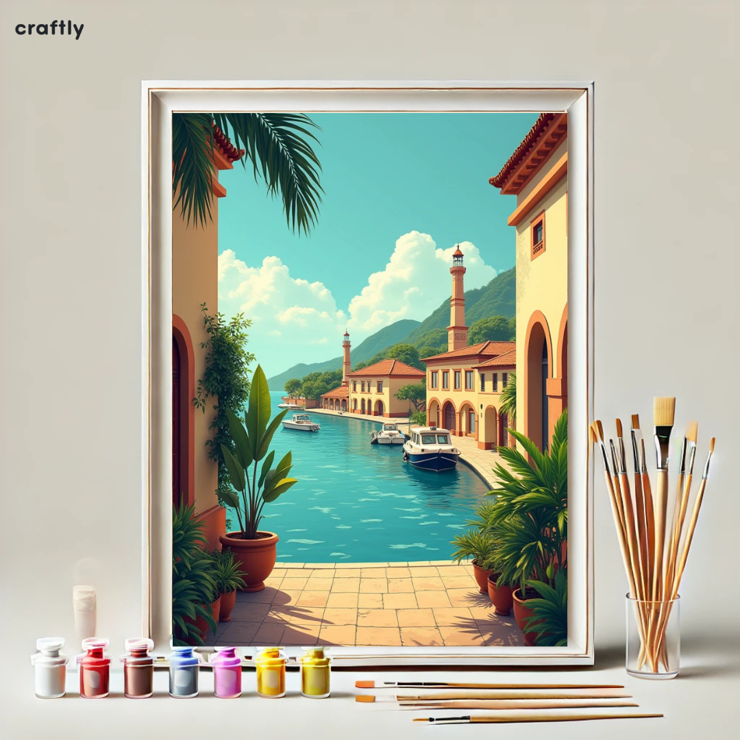 Paint by Numbers – Peaceful Harbour