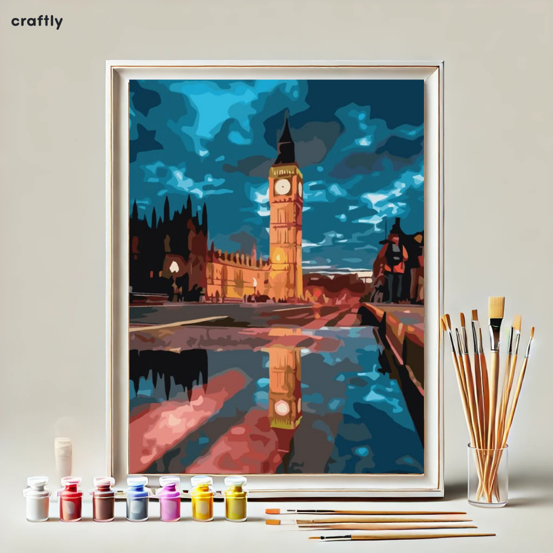 Paint by Numbers – London at Night