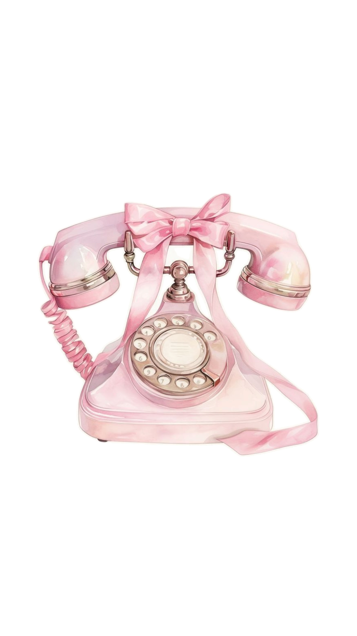Paint by Numbers – Vintage Pink Telephone
