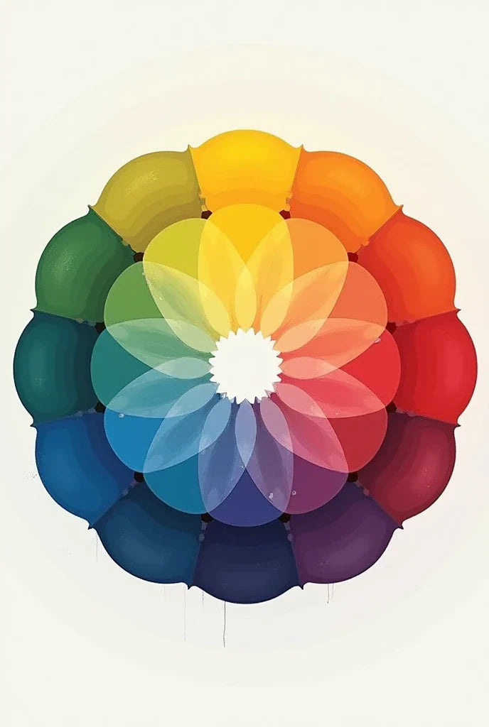 Paint by Numbers – Rainbow Flower