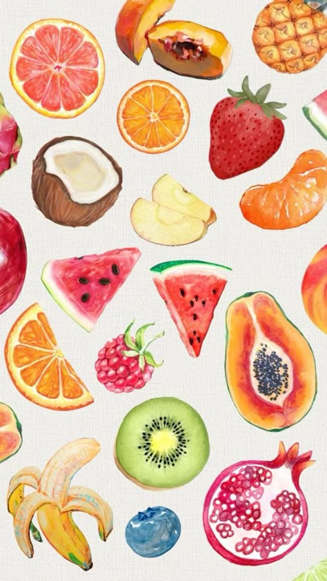 Paint by Numbers – Colourful Tropical Fruits