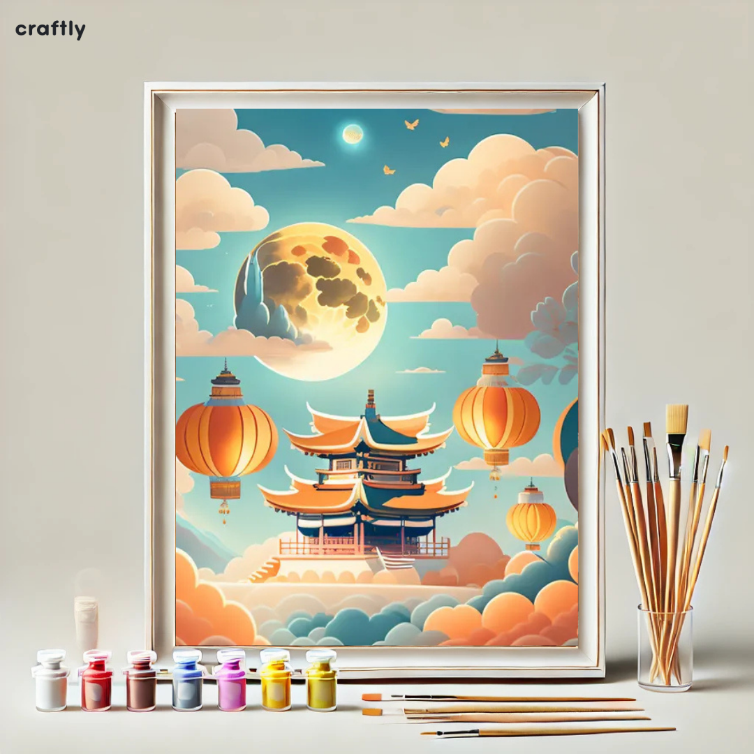 Paint by Numbers – Temple in the Clouds