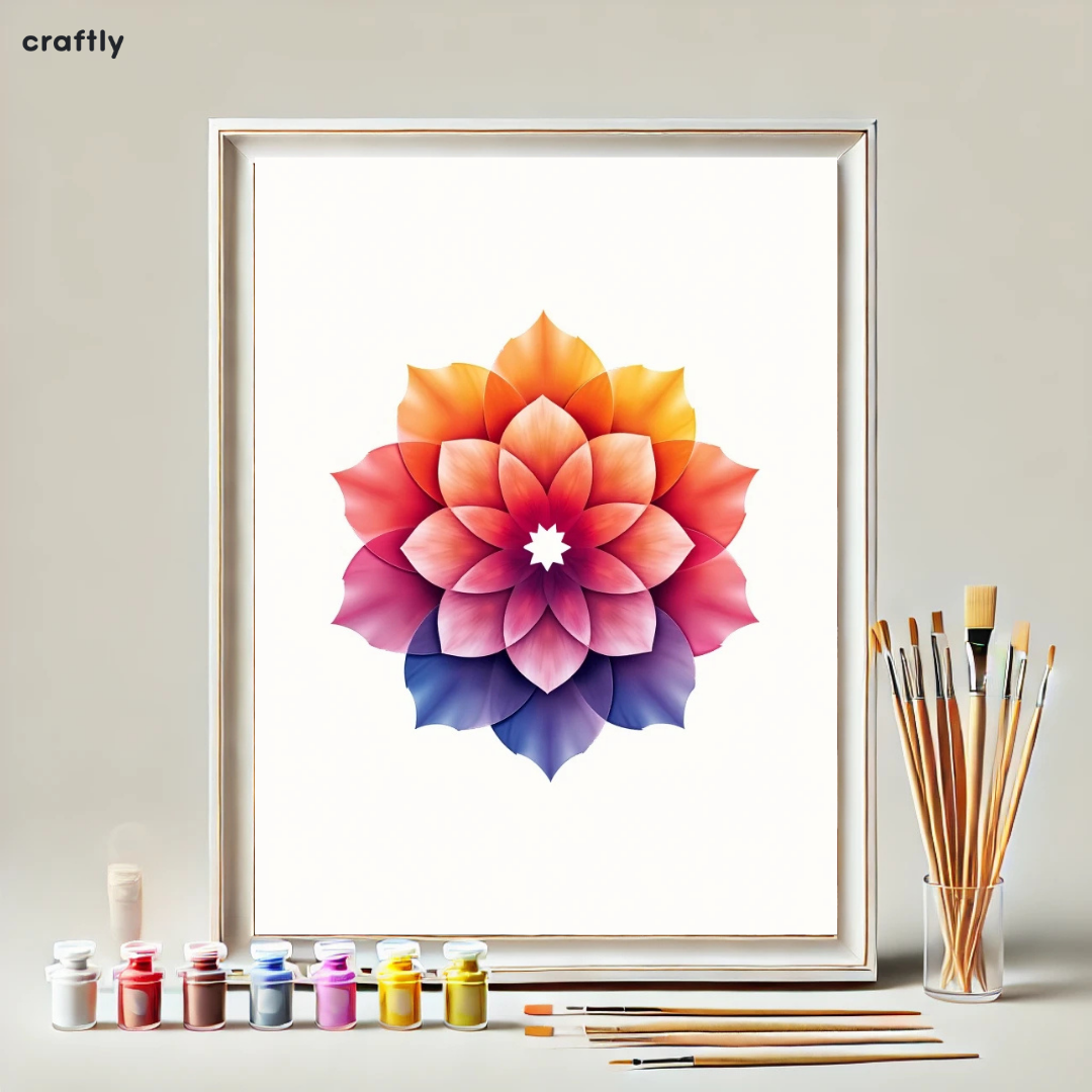 Paint by Numbers – Harmony Flower