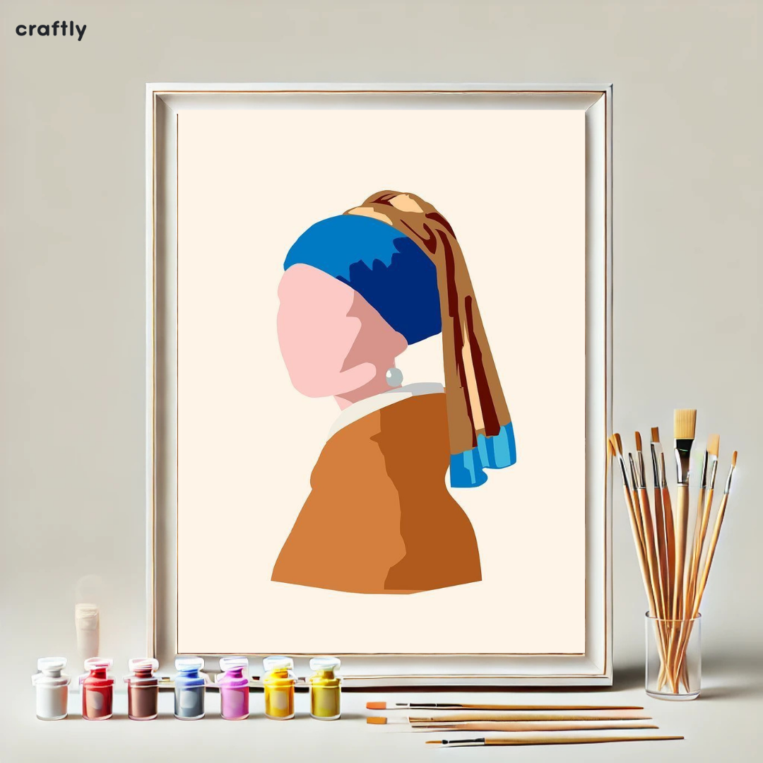 Paint by Numbers – Girl with a Pearl Earring