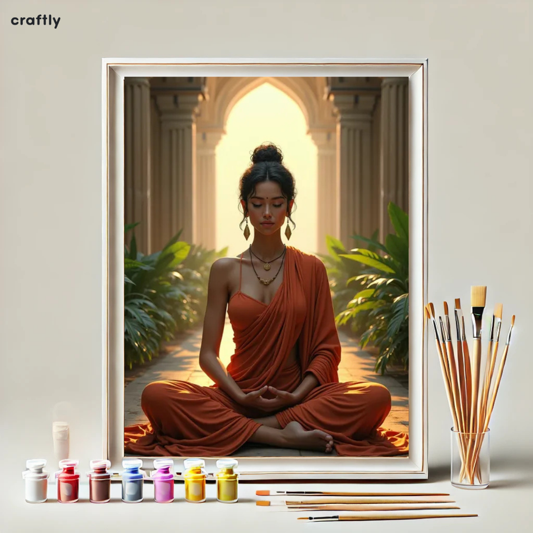 Paint by Numbers – Meditation in India
