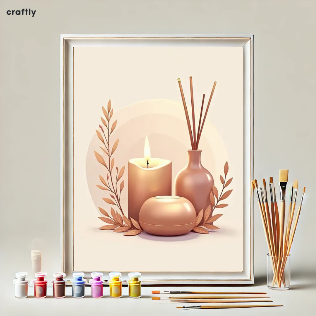 Paint by Numbers – Candles and Oils