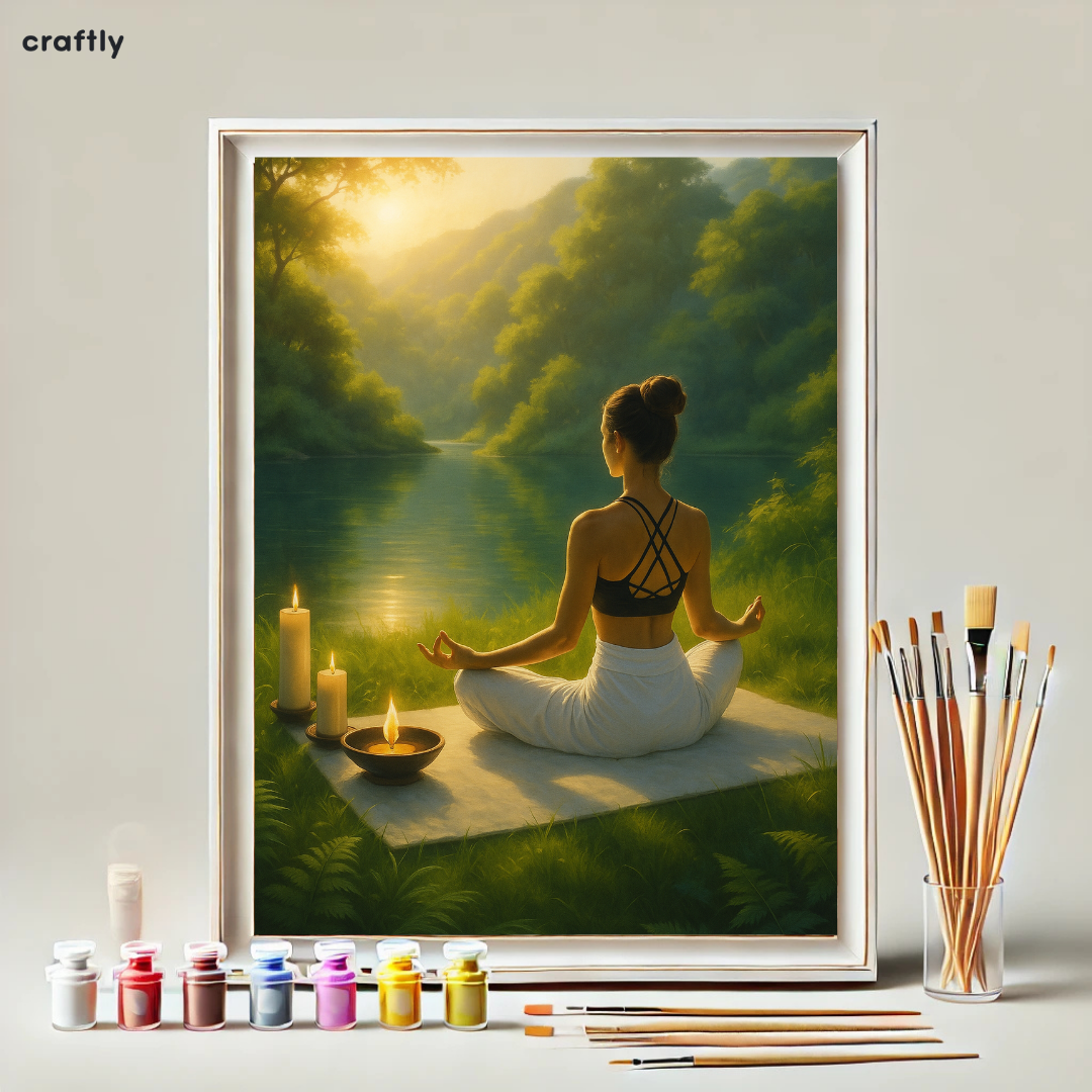 Paint by Numbers – River Candlelight