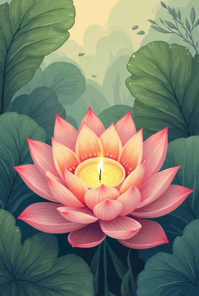 Paint by Numbers – Burning Lotus