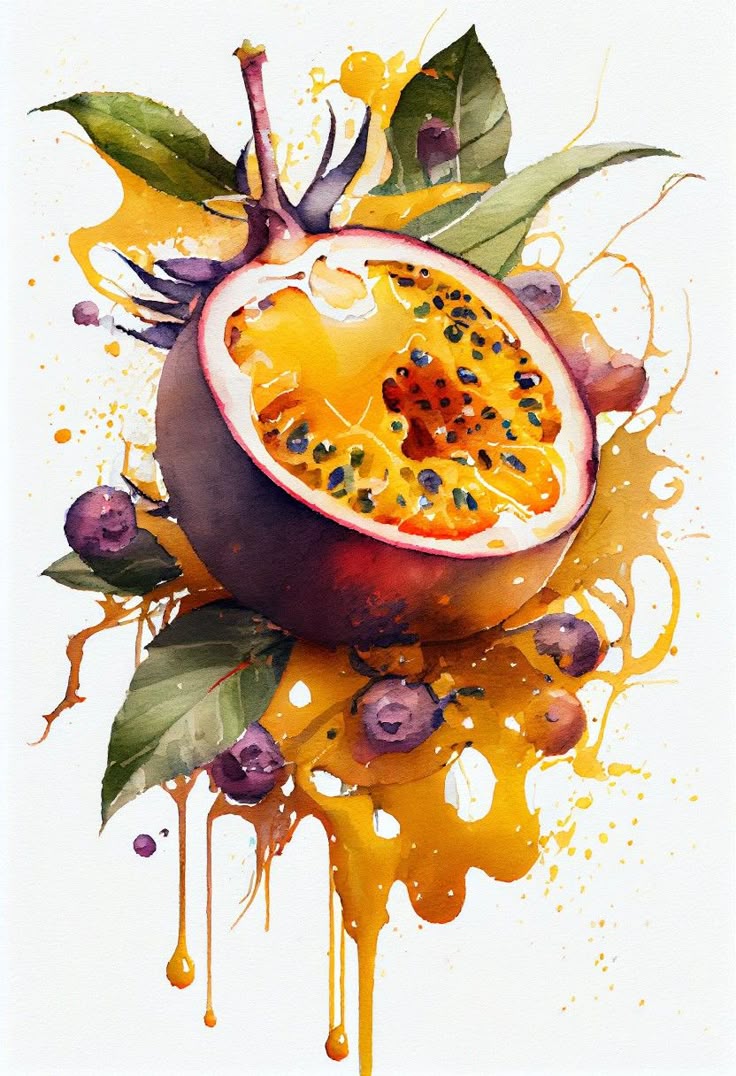 Paint by Numbers – Tropical Passionfruit