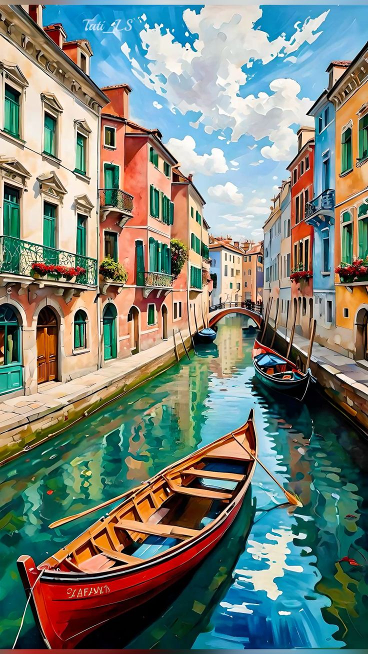Paint by Numbers – Venice Canal